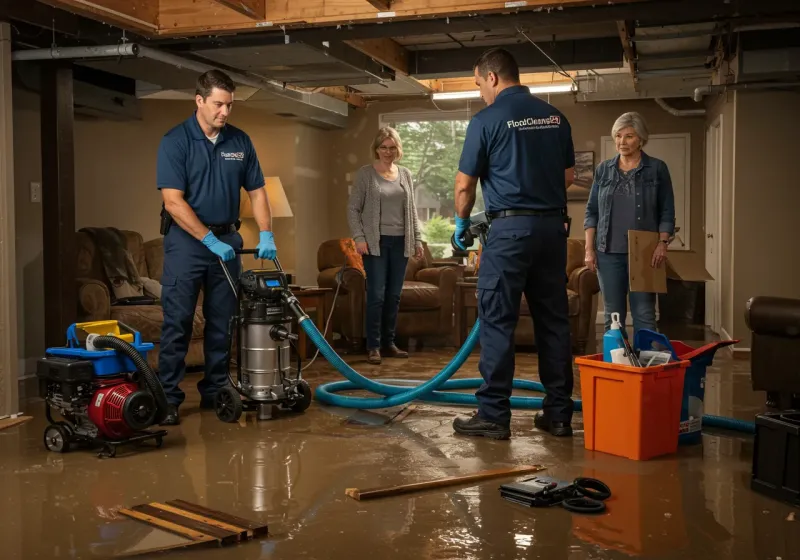 Basement Water Extraction and Removal Techniques process in Iota, LA