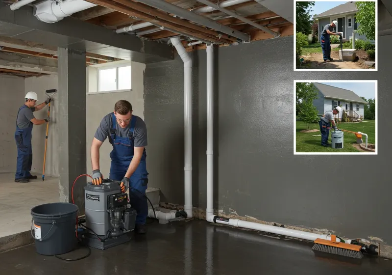 Basement Waterproofing and Flood Prevention process in Iota, LA